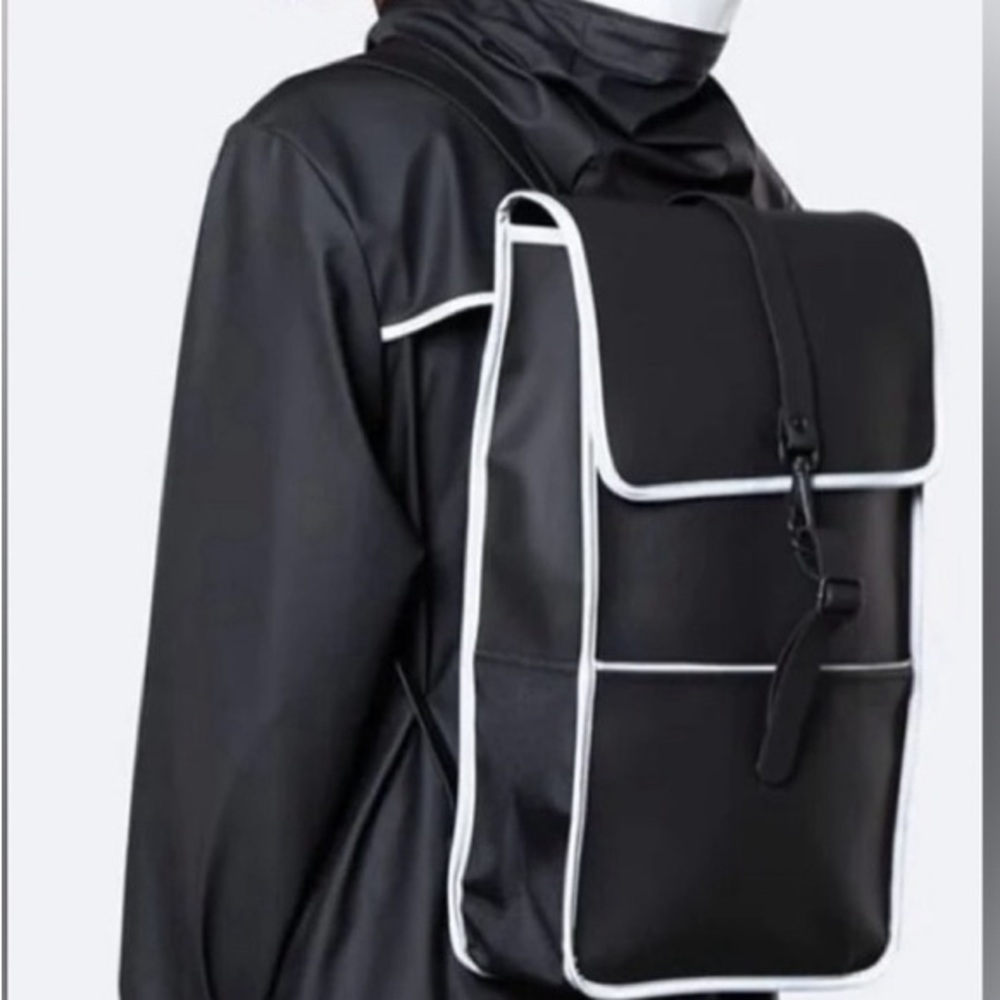 Rains Waterproof Reflective Backpaxk NWT
